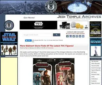Jeditemplearchives.com(A Star Wars Toys & Collectibles Resource) Screenshot