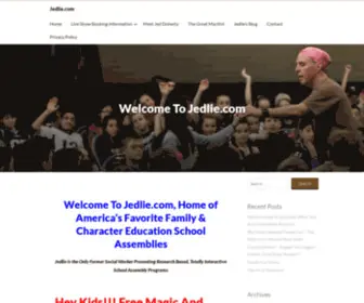 Jedlie.com(Home Of Jedlie's Educational Assembly Programs) Screenshot