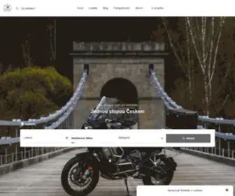 Jednoustopouceskem.cz(Jednou stopou Českem) Screenshot