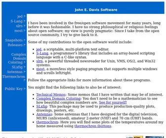 Jedsoft.org(John E) Screenshot