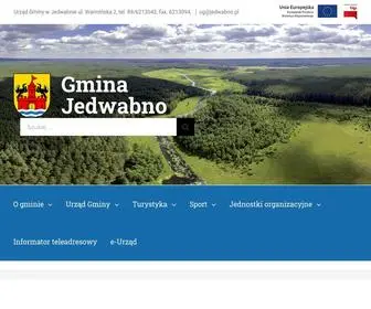 Jedwabno.pl(Informacje z Gminy Jedwabno) Screenshot