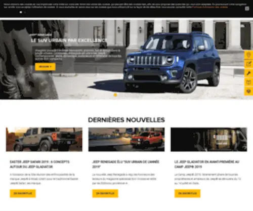 Jeep-WA.com(Jeep® West Africa) Screenshot