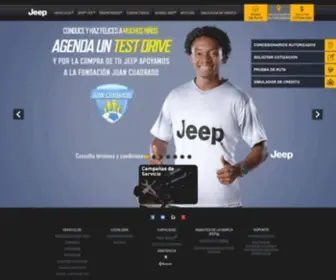 Jeep.com.co(Jeep Colombia) Screenshot