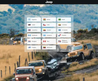 Jeep.com.do(Jeep República Dominicana) Screenshot