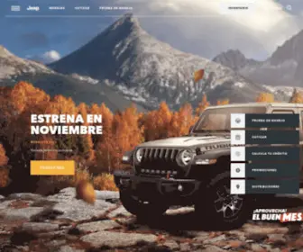 Jeep.com.mx(Sitio) Screenshot