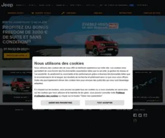 Jeep.fr(Jeep FR) Screenshot