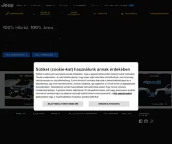 Jeep.hu(Jeep® Magyarország) Screenshot