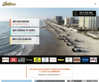 Jeepbeach.com(Jeep Beach) Screenshot