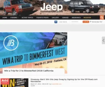 Jeepcommander.com(Jeep Commander Forum) Screenshot