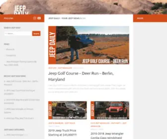 Jeepdaily.com(Jeep Daily) Screenshot