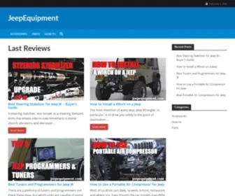 Jeepequipment.com(Best Jeep UpgradesYour Jeep Equipment Expert) Screenshot