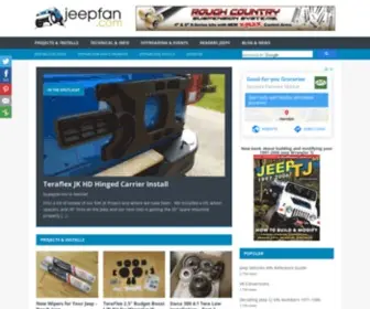 Jeepfan.com(Jeep Projects) Screenshot