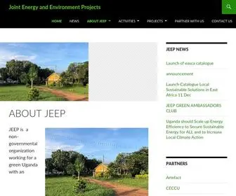 Jeepfolkecenter.org(Joint Energy and Environment Projects) Screenshot
