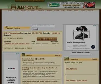 Jeepforum.com(Jeep Enthusiast Forums) Screenshot