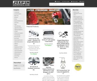 Jeepinoutfitters.com(Jeepin) Screenshot