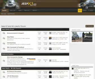 Jeepkj.com(Jeep KJ and KK Liberty Forum) Screenshot