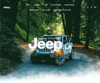 Jeeplastore.com(Jeep LA) Screenshot