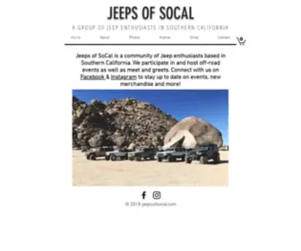 Jeepsofsocal.com(Home) Screenshot