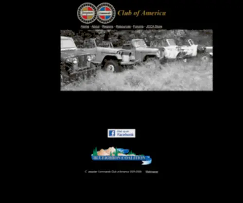 Jeepstercommandoclub.com(The Jeepster Commando Club of America) Screenshot
