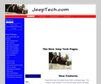 Jeeptech.com(The New Jeep Tech Pages) Screenshot