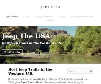 Jeeptheusa.com(Jeep the USA) Screenshot