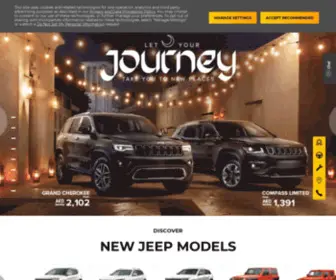 Jeepuae.com(New & Used Jeep Cars for Sale in the UAE) Screenshot