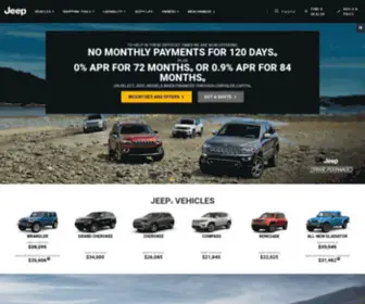 Jeepwave.com(Jeep® SUVs & Crossovers) Screenshot