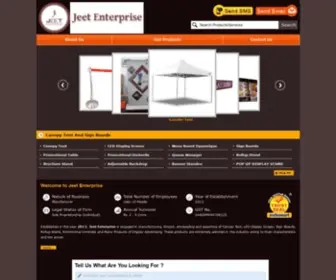 Jeetsignsindia.com(Jeet Enterprise) Screenshot