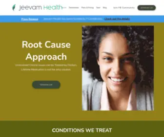 Jeevamhealth.com(Book Call to Consult Doctor. Lifetime Medication) Screenshot