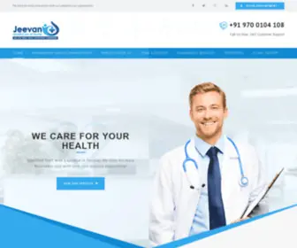 Jeevanhealthcare.com(Jeevan Health Care) Screenshot