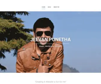 Jeevanpunetha.com(Digital Marketer) Screenshot