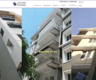 Jeevansafetynets.com(Balcony Safety Nets in Bangalore by Jeevan Ent) Screenshot
