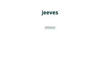 Jeeves.com(Jeeves) Screenshot