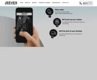 Jeevesdubai.com(Jeeves Dry Cleaners & Launderers LLC) Screenshot