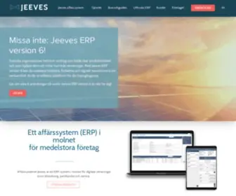 Jeeveserp.com(Jeeves ERP) Screenshot