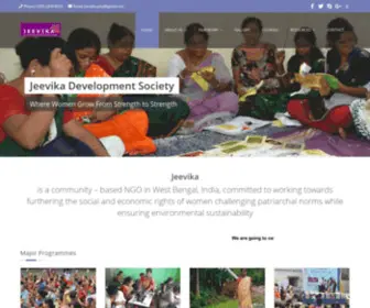 Jeevikadevelopmentsociety.org(Jeevika Development Society) Screenshot