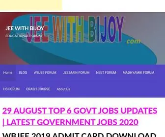 Jeewithbijoy.com(JEE WITH BIJOY) Screenshot