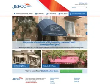 Jefcoawnings.com(Humphrys Awnings) Screenshot
