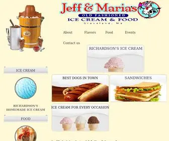 Jeffandmarias.com(JEFF & MARIA'S) Screenshot