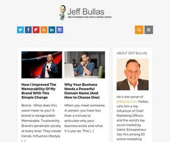 Jeffbullas.com(Jeff Bullas) Screenshot