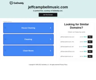 Jeffcampbellmusic.com(Jeff Campbell) Screenshot