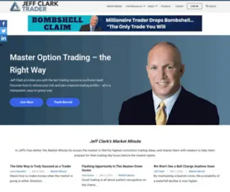 Jeffclarktrader.com(Your Resource for Options Trading) Screenshot