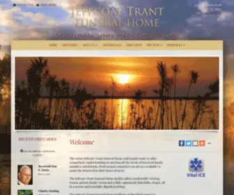 Jeffcoattrant.com(Jeffcoat Trant Funeral Home and Crematory) Screenshot