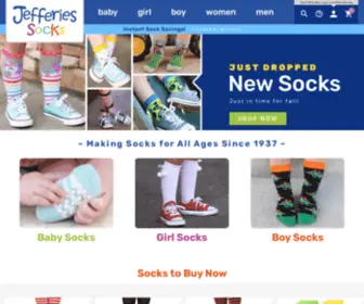 Jefferiessocks.com(Jefferies Socks) Screenshot