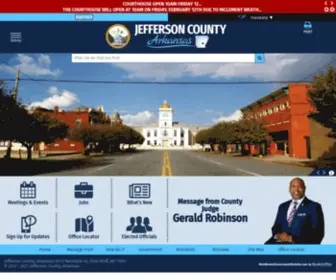 Jeffersoncountyar.gov(Jefferson county) Screenshot
