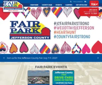 Jeffersoncountyfairpark.com(Jefferson County Fair Park) Screenshot