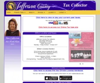 Jeffersoncountytaxcollector.com(Lois Howell) Screenshot