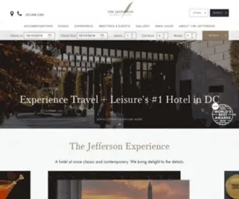Jeffersondc.com(The Jefferson) Screenshot