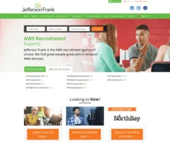 Jeffersonfrank.com(Global experts in AWS recruitment) Screenshot