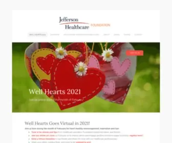 Jeffersonhealthcarefoundation.org(JEFFERSON HEALTHCARE FOUNDATION) Screenshot